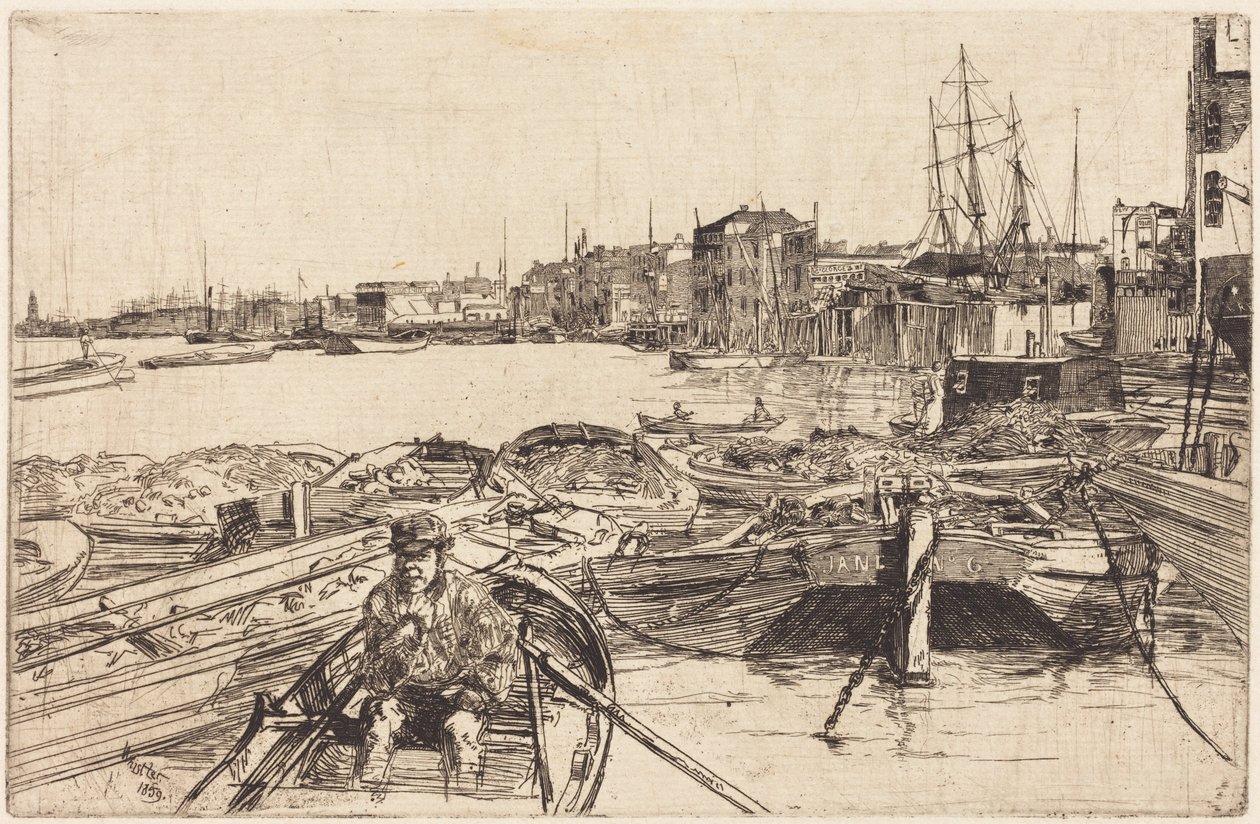 La alberca de James McNeill Whistler