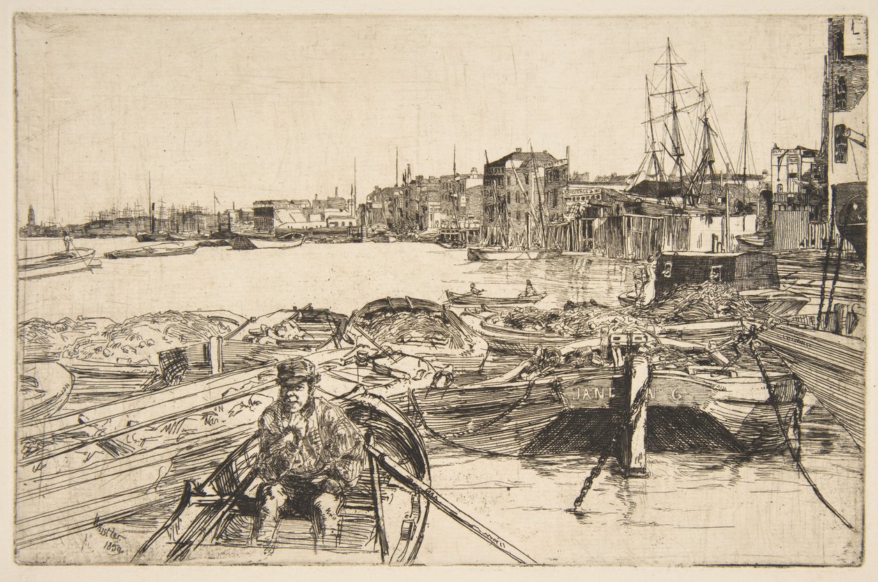 El estanque de James McNeill Whistler