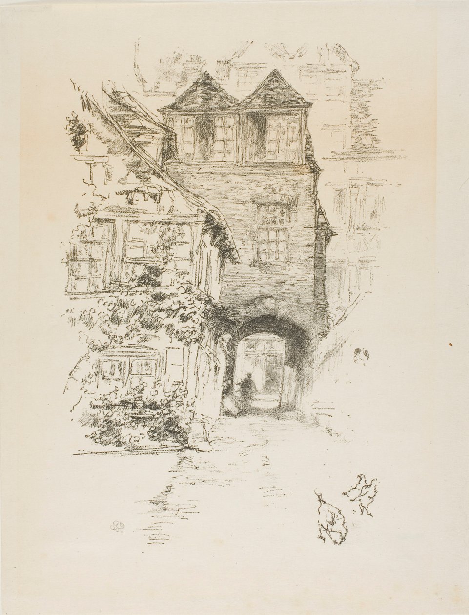 Casa del Cura, Ruán de James McNeill Whistler