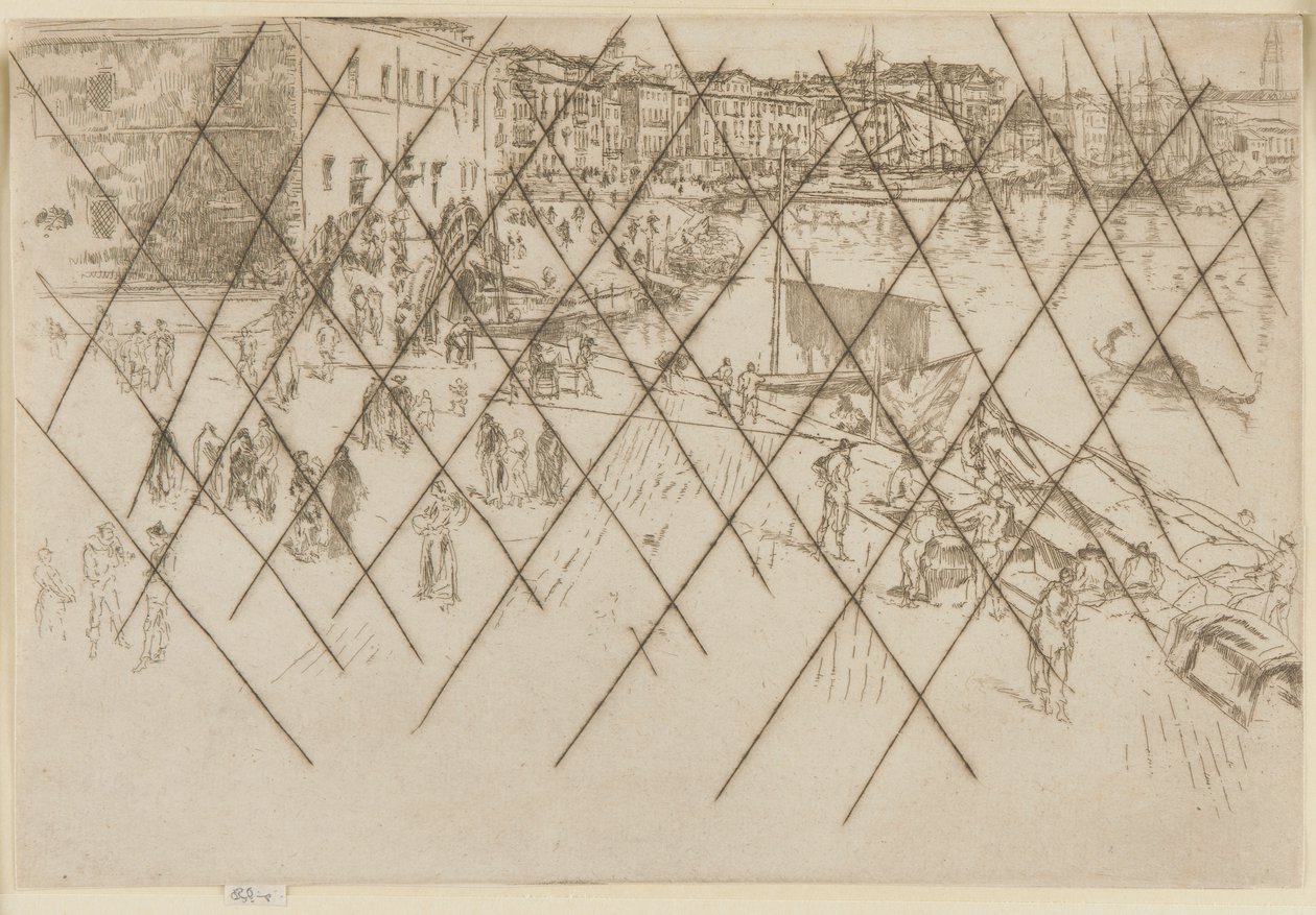 La Riva de James Abbott McNeill Whistler