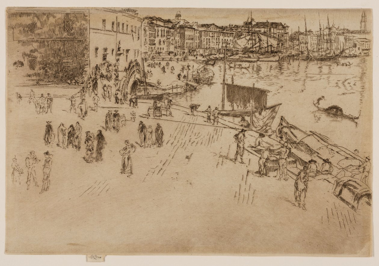 La Riva de James Abbott McNeill Whistler