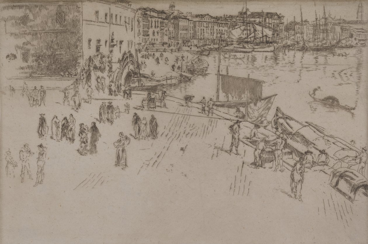 La Riva, n.º 1 de James McNeill Whistler