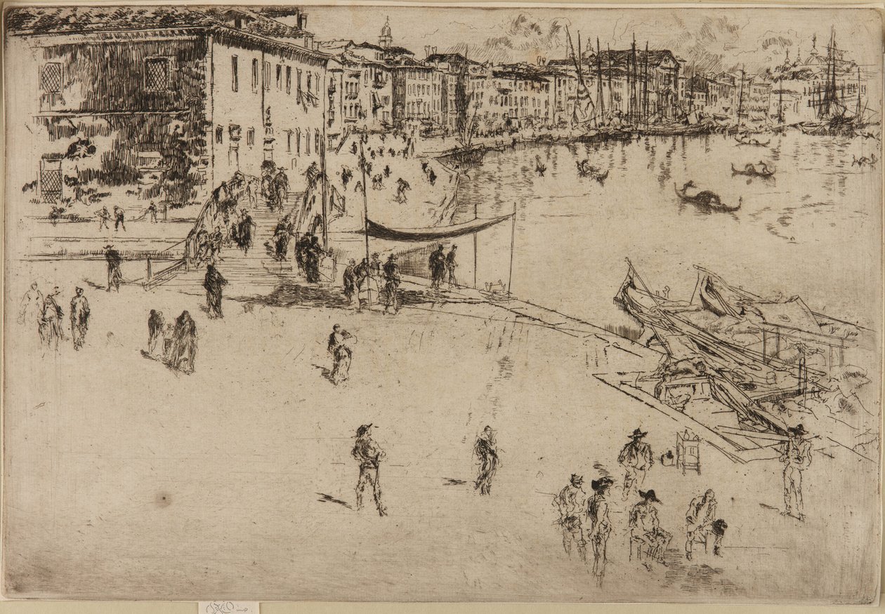 La Riva, No. 2 de James Abbott McNeill Whistler