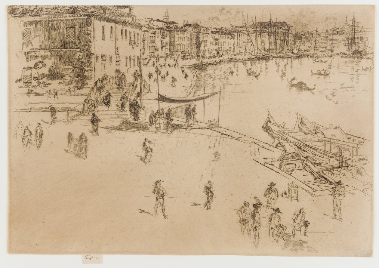 La Riva, No. 2 de James Abbott McNeill Whistler
