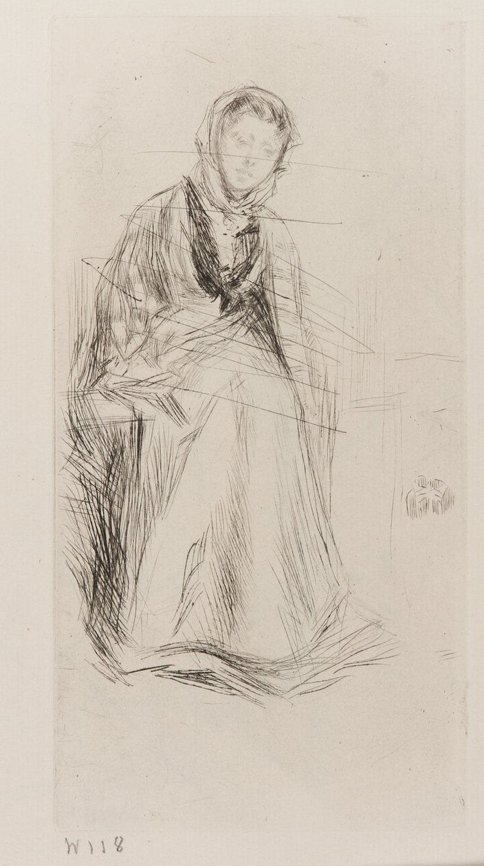La Viuda Escocesa de James Abbott McNeill Whistler