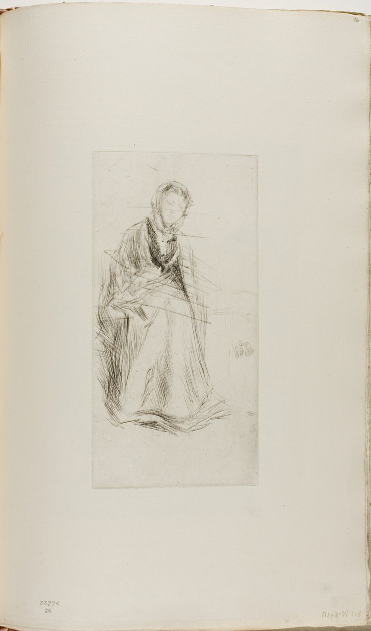 La viuda escocesa de James Abbott McNeill Whistler