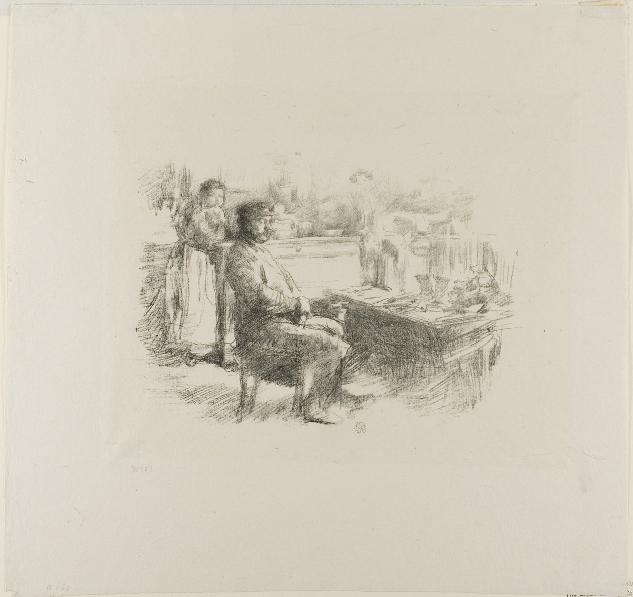 El Zapatero de James Abbott McNeill Whistler