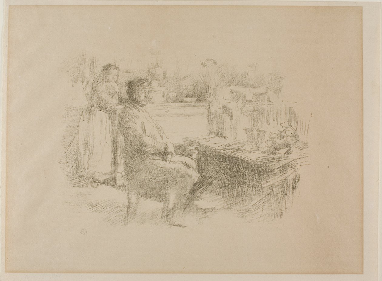 El zapatero de James Abbott McNeill Whistler