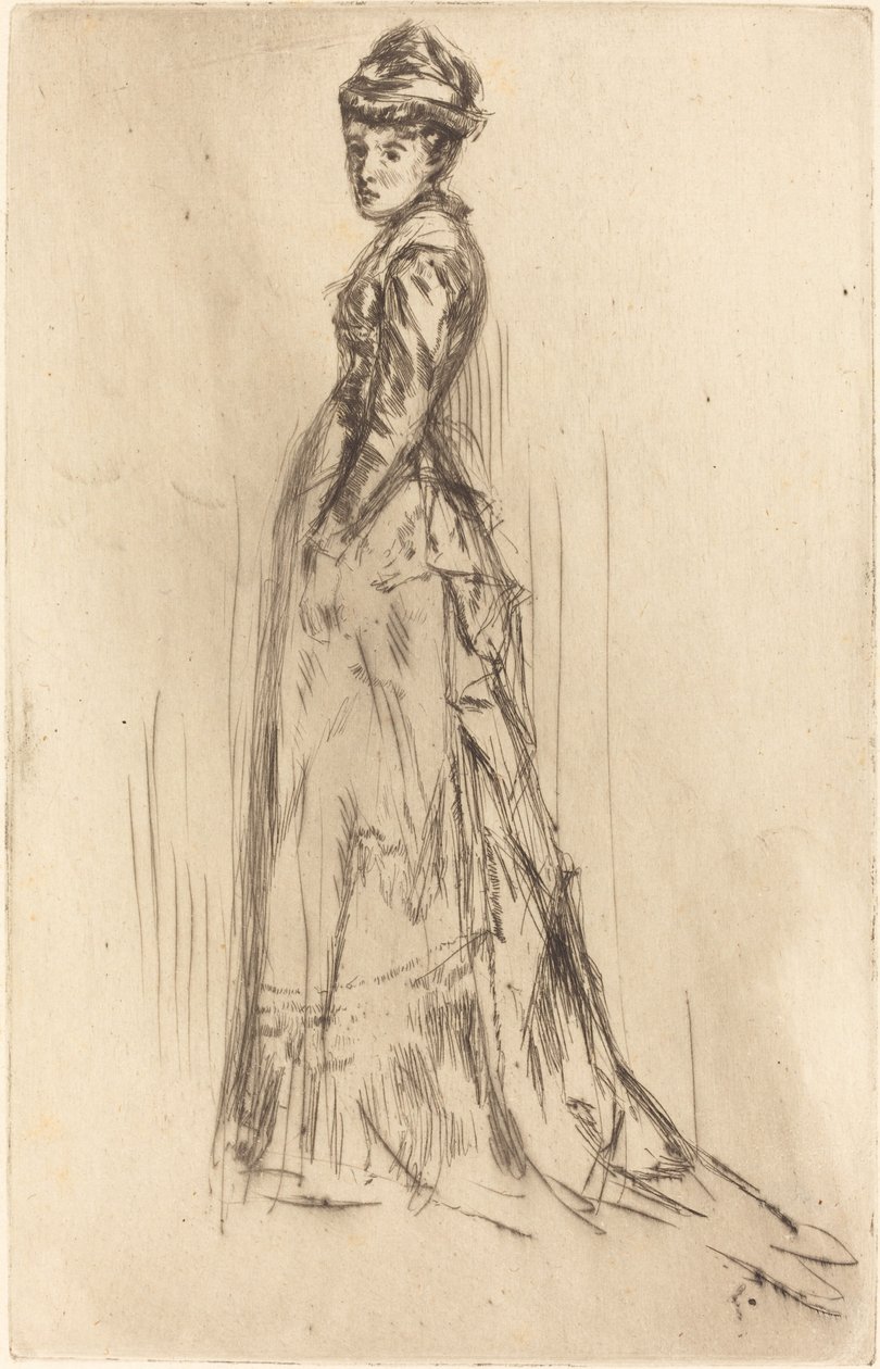 El vestido de seda de James Abbott McNeill Whistler