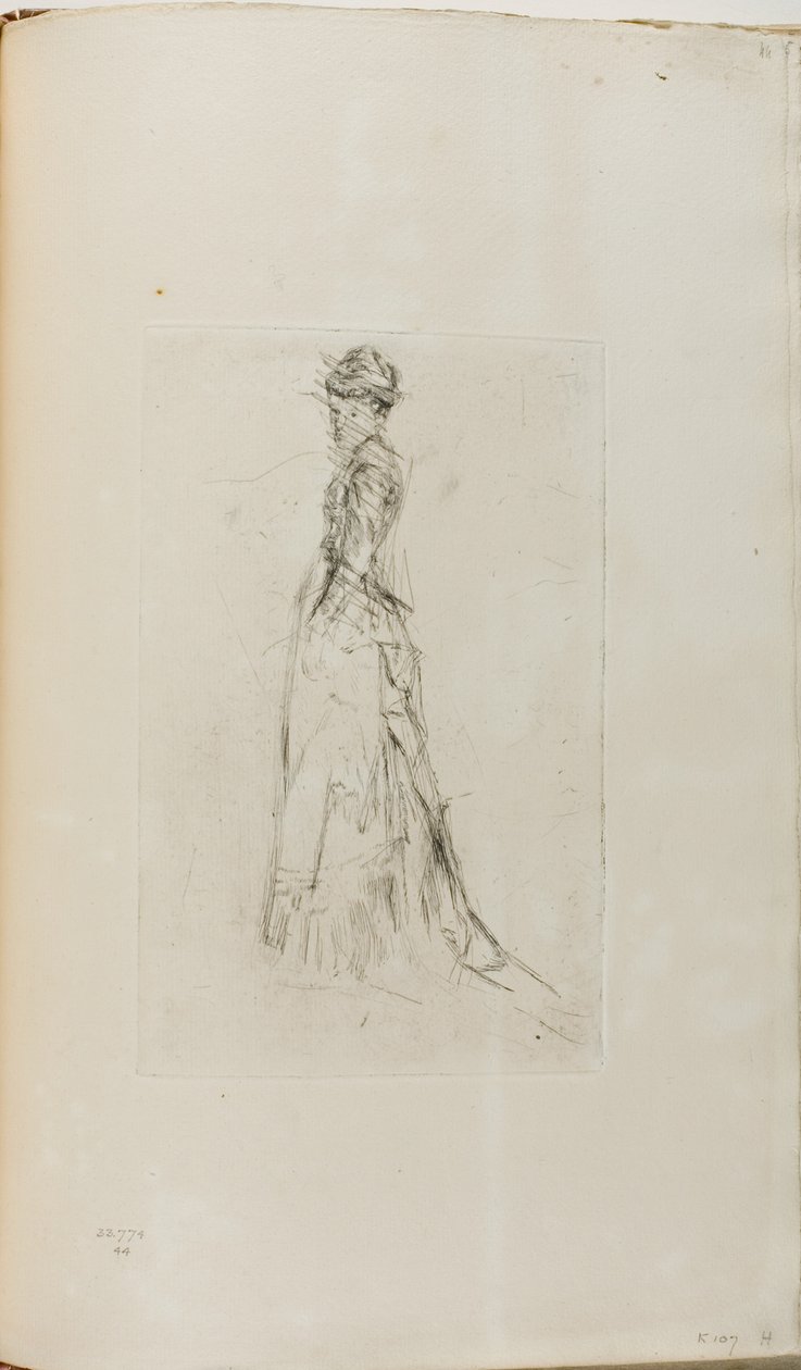 El vestido de seda de James Abbott McNeill Whistler