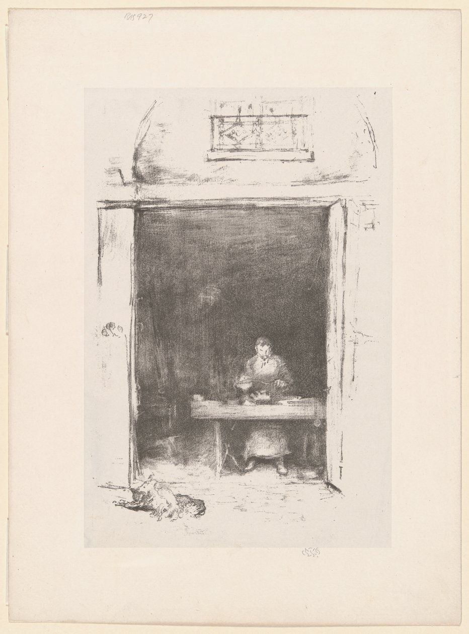 El herrero, Passage du Dragon de James Abbott McNeill Whistler