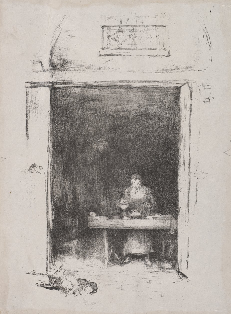 El herrero: Passage du Dragon de James McNeill Whistler