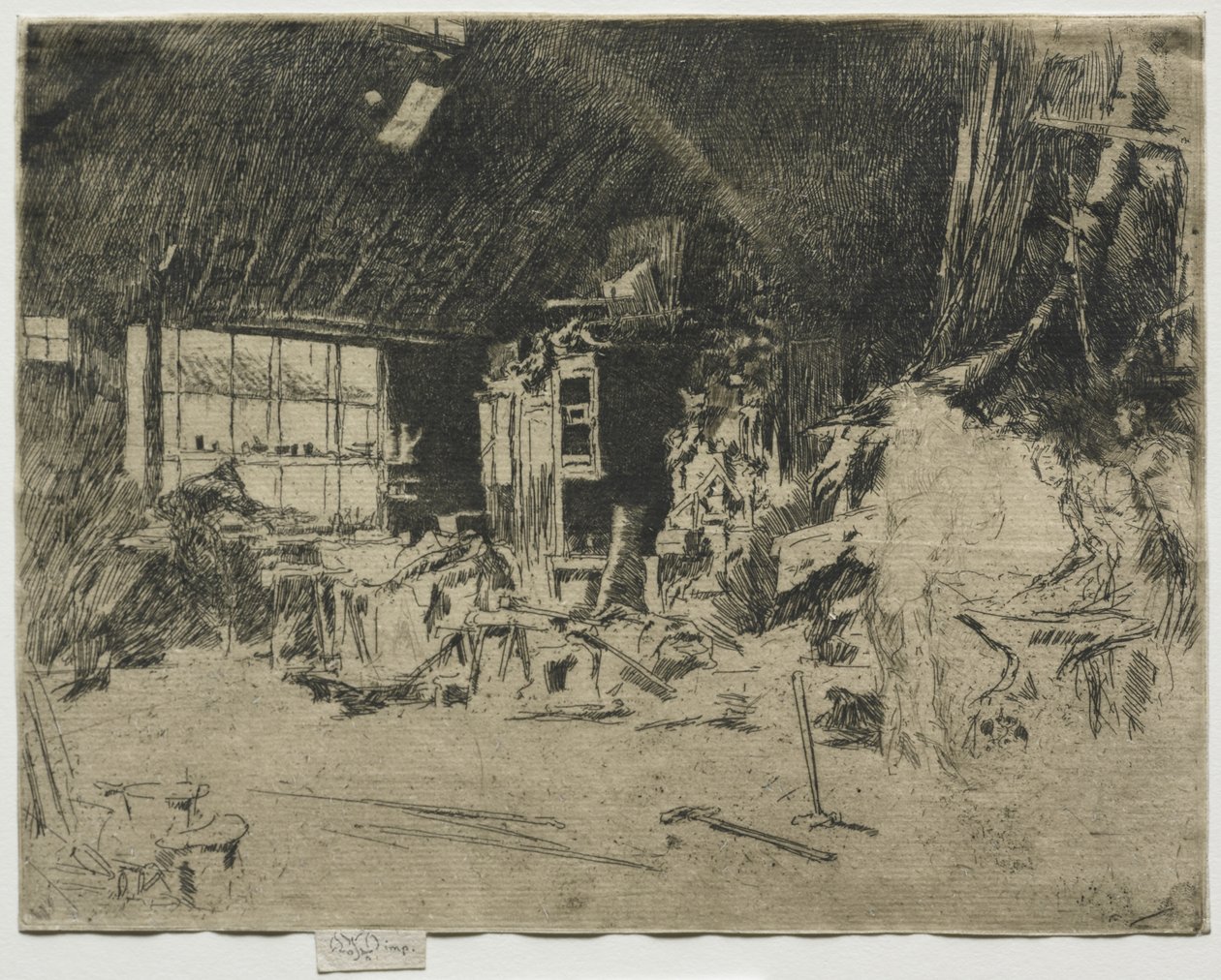 La herrería de James McNeill Whistler