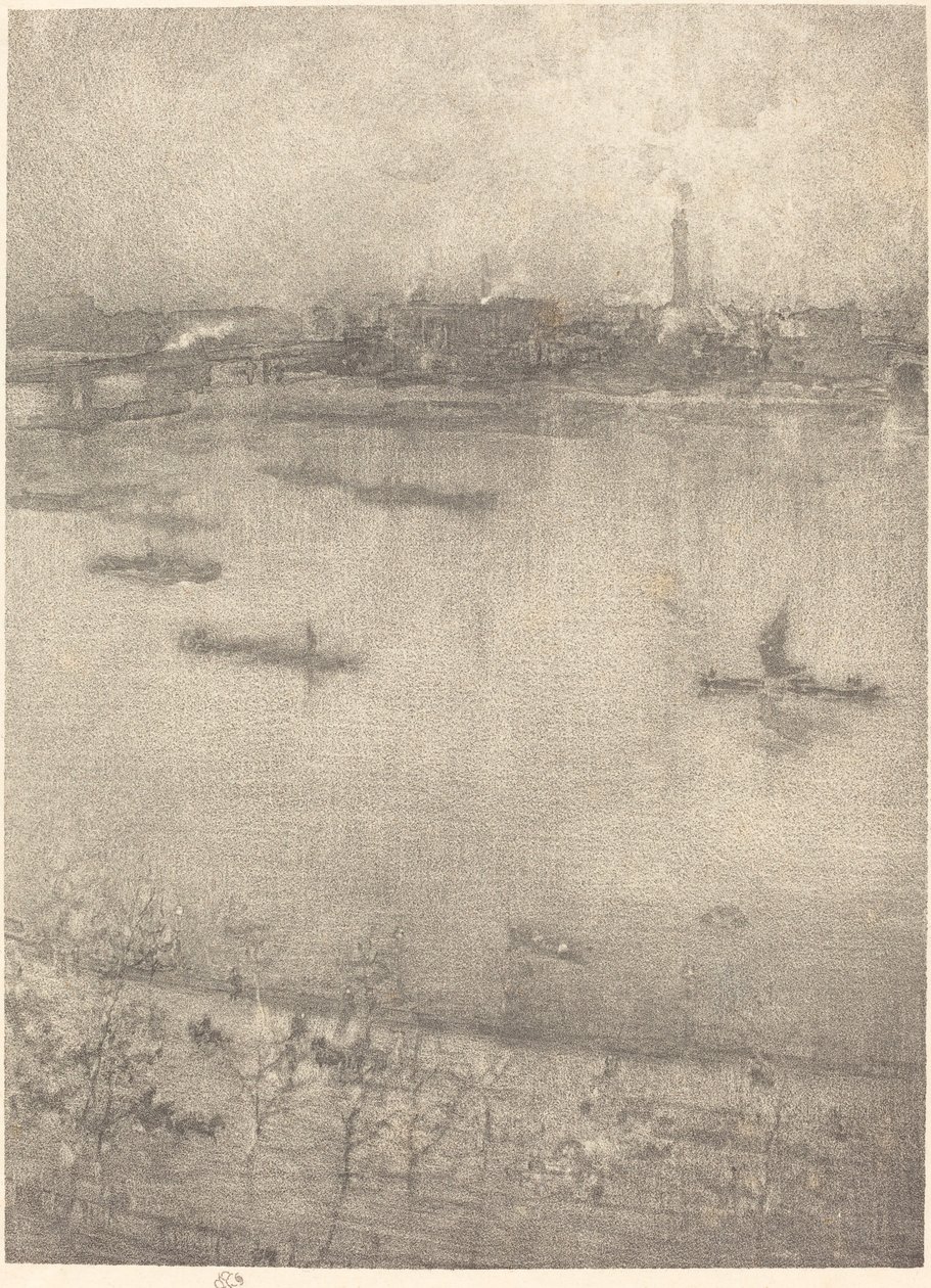 El Támesis de James Abbott McNeill Whistler