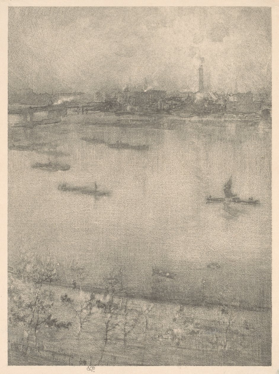El Támesis de James Abbott McNeill Whistler
