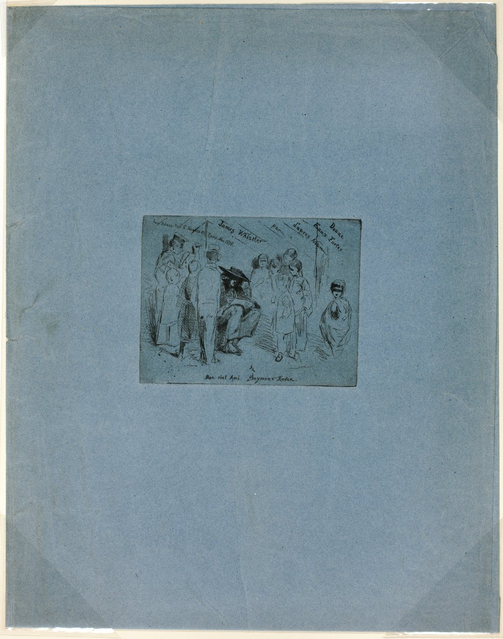 Portada de "Douze Eaux Fortes d