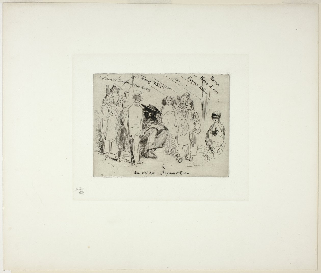 Portada de "Douze Eaux Fortes d