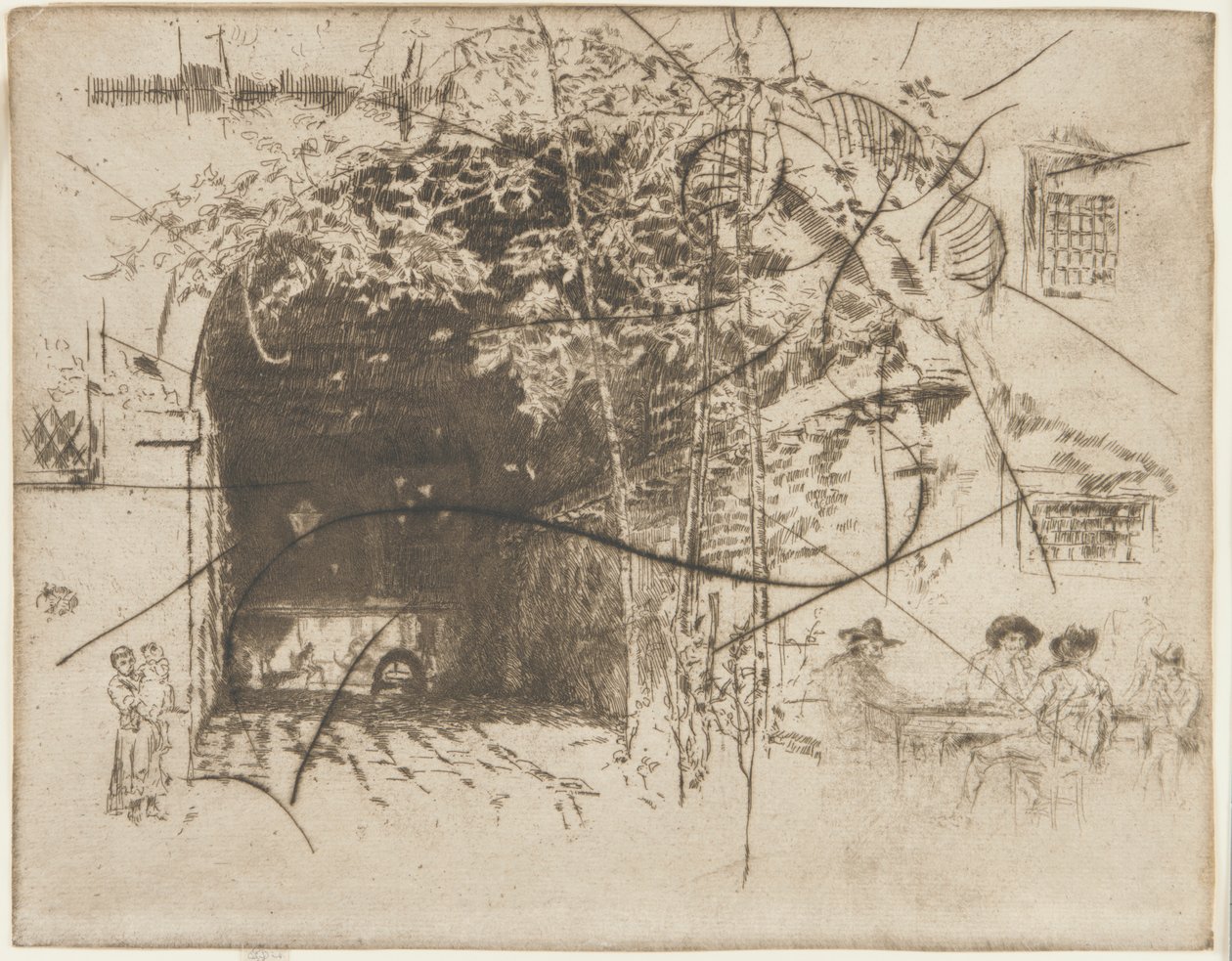 El Traghetto, No. 2 de James Abbott McNeill Whistler