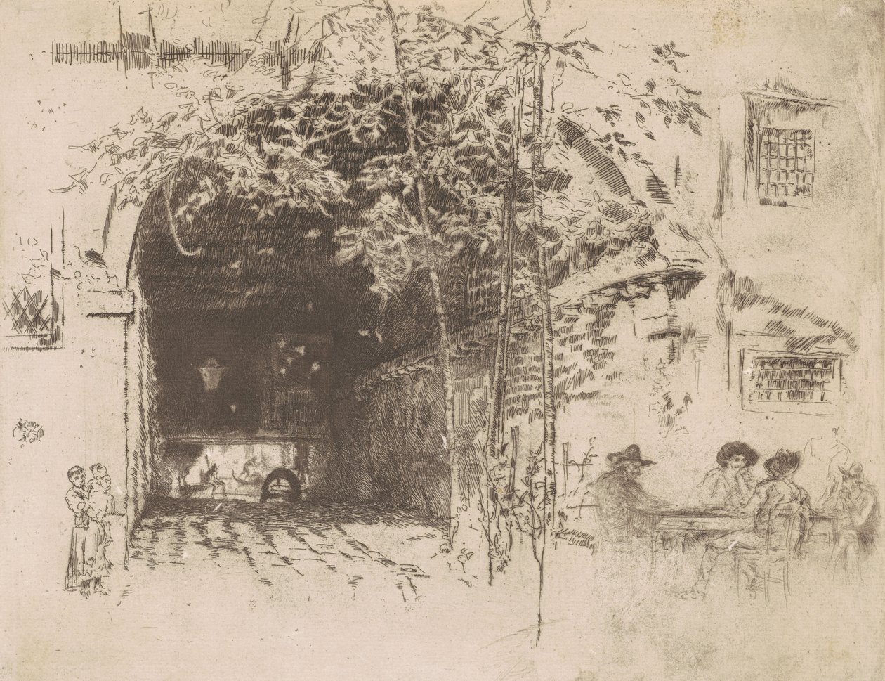 El Traghetto, No. 2 de James Abbott McNeill Whistler