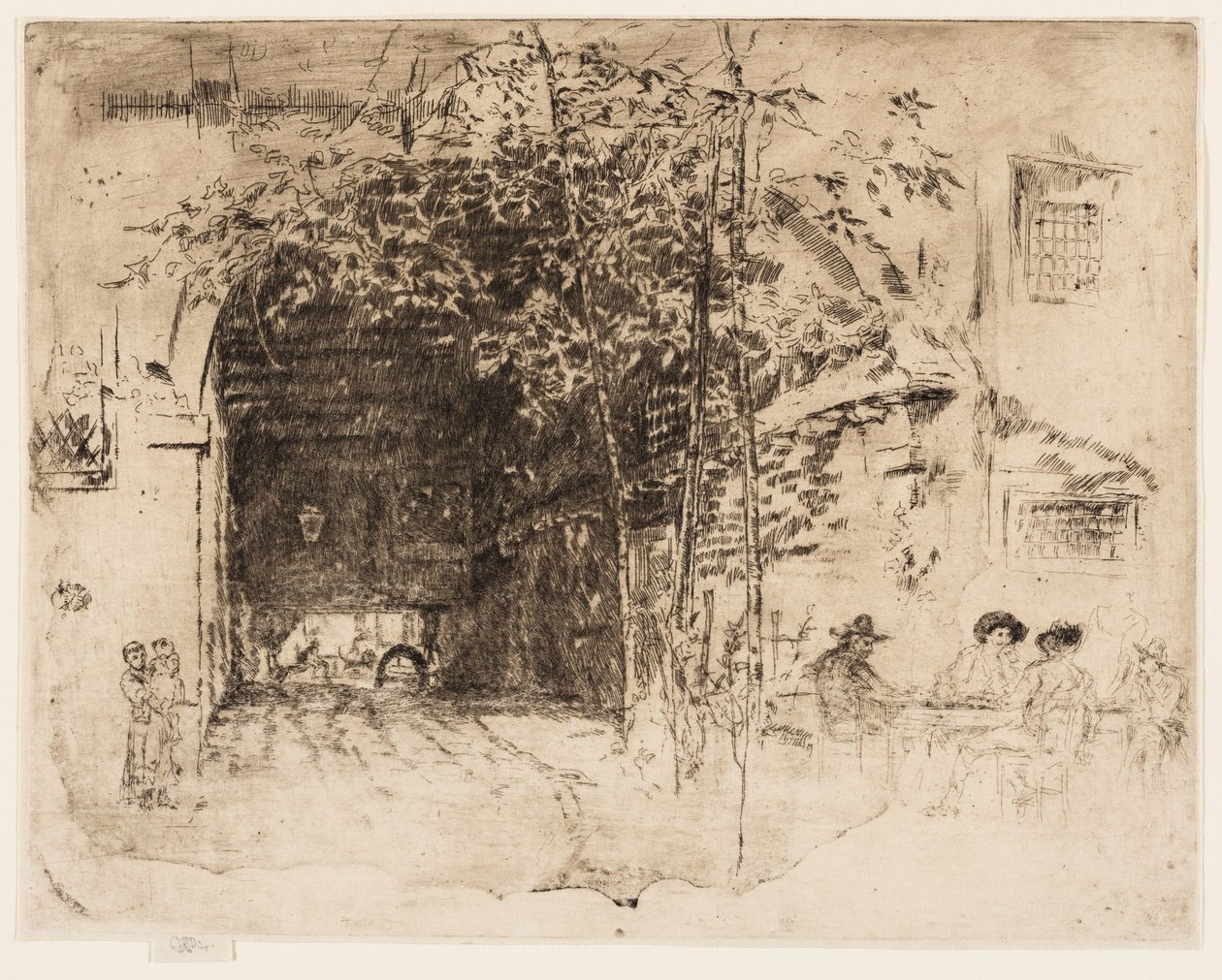 El Traghetto, No. 2 de James Abbott McNeill Whistler