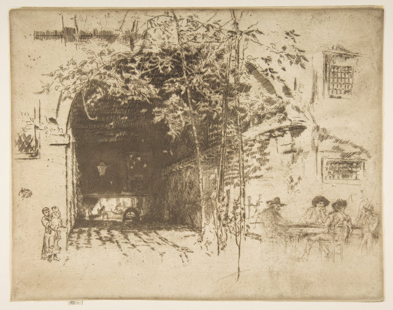 «The Traghetto», n.º 2 de James McNeill Whistler