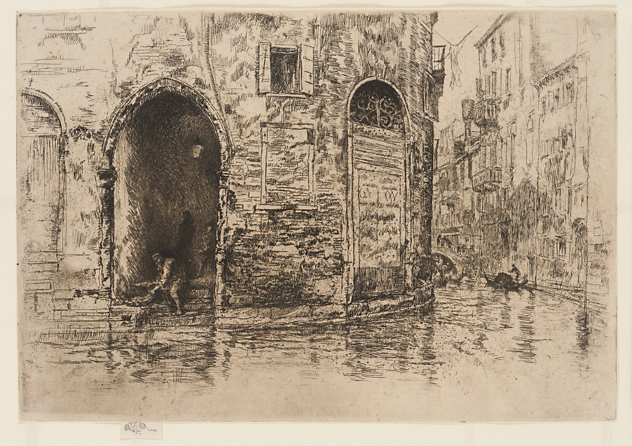 Las dos puertas de James Abbott McNeill Whistler
