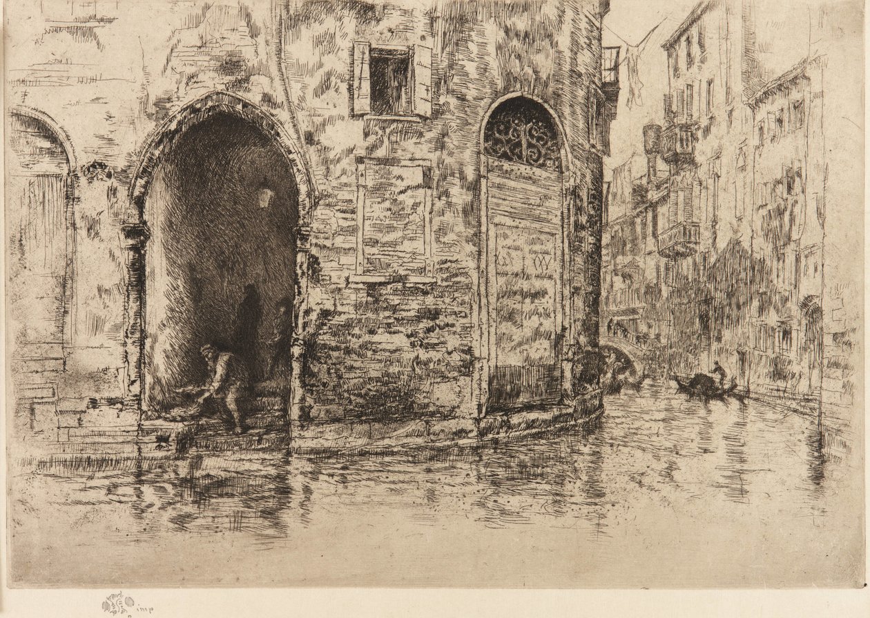 Las dos puertas de James Abbott McNeill Whistler