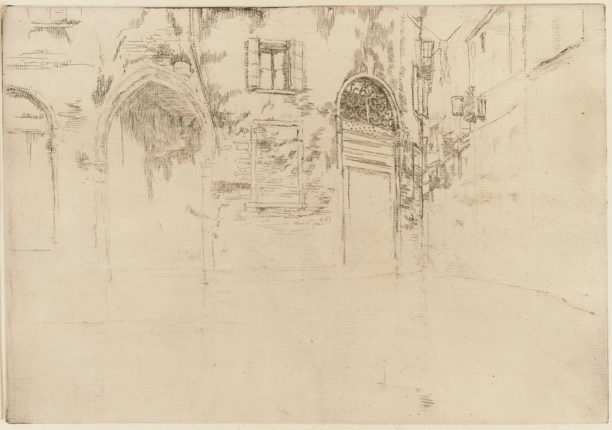 Las dos puertas de James Abbott McNeill Whistler