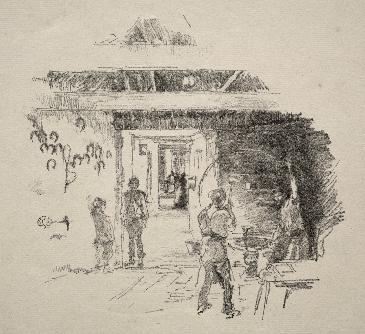 The Tyresmith de James McNeill Whistler