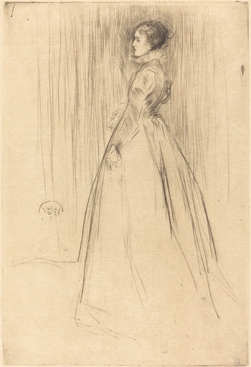 El vestido de terciopelo de James Abbott McNeill Whistler