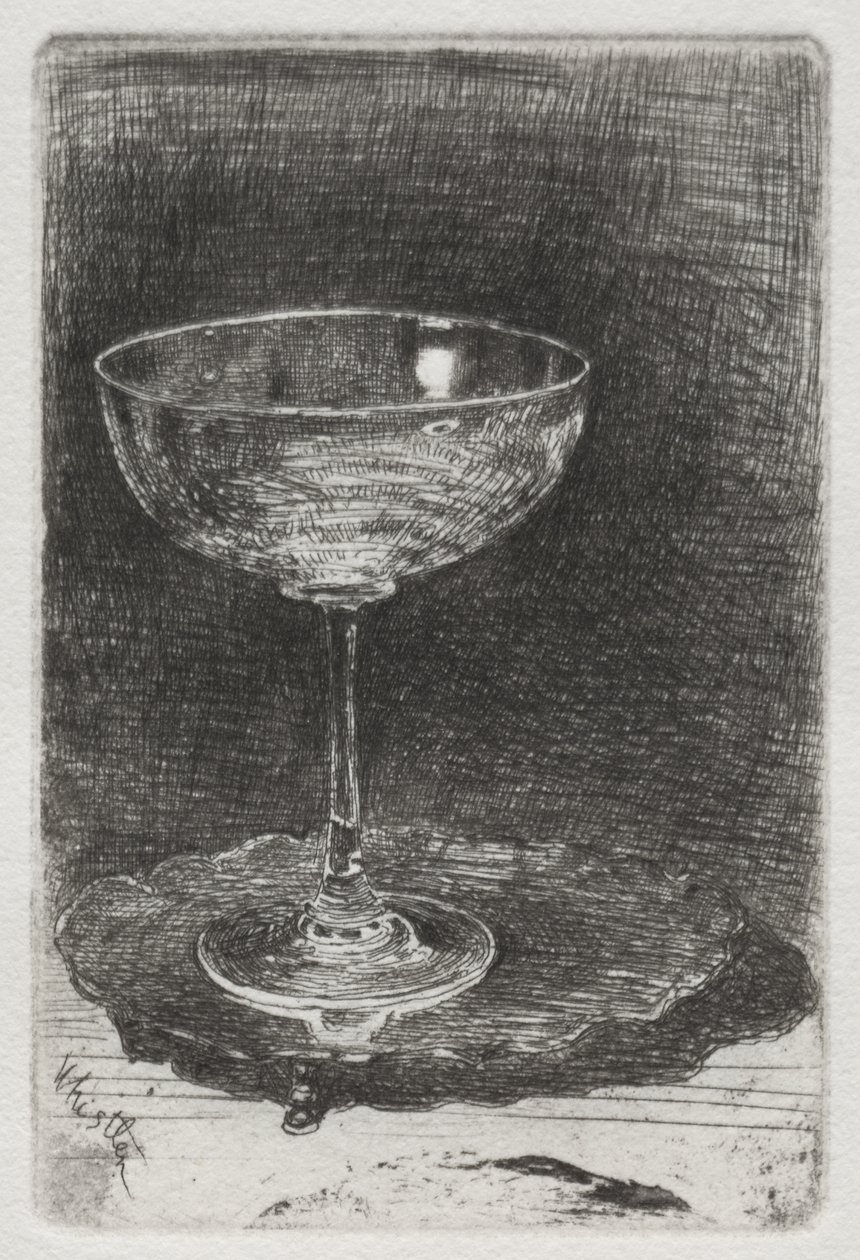 La copa de vino de James McNeill Whistler