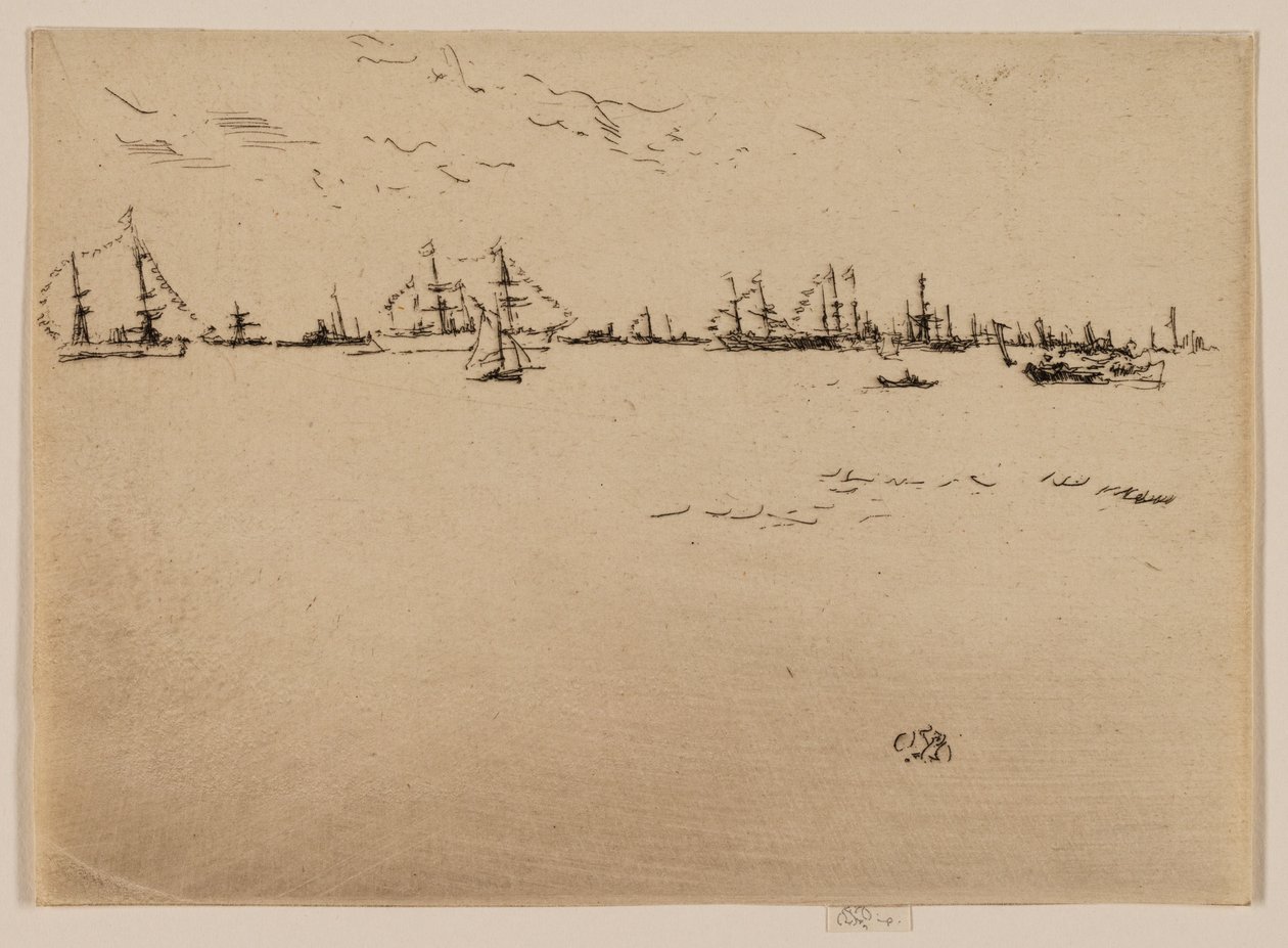 Buques de Tropas de James Abbott McNeill Whistler