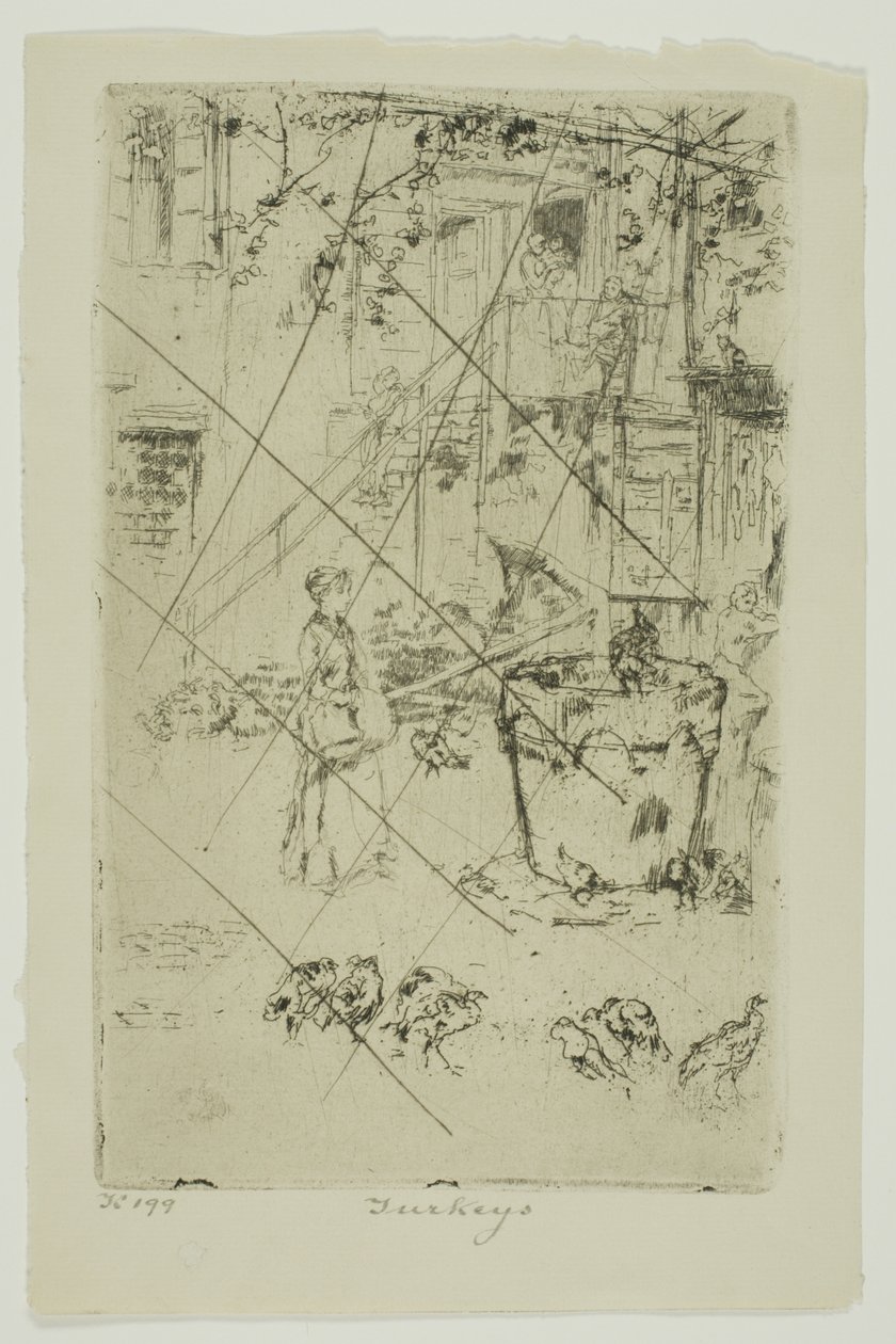 Pavos de James Abbott McNeill Whistler