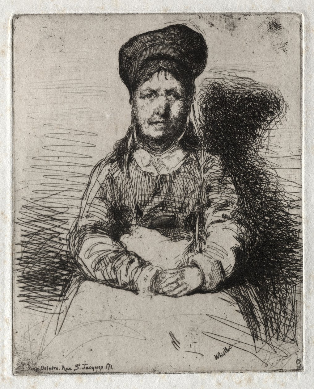 Doce grabados del natural:  La Rétameuse de James McNeill Whistler