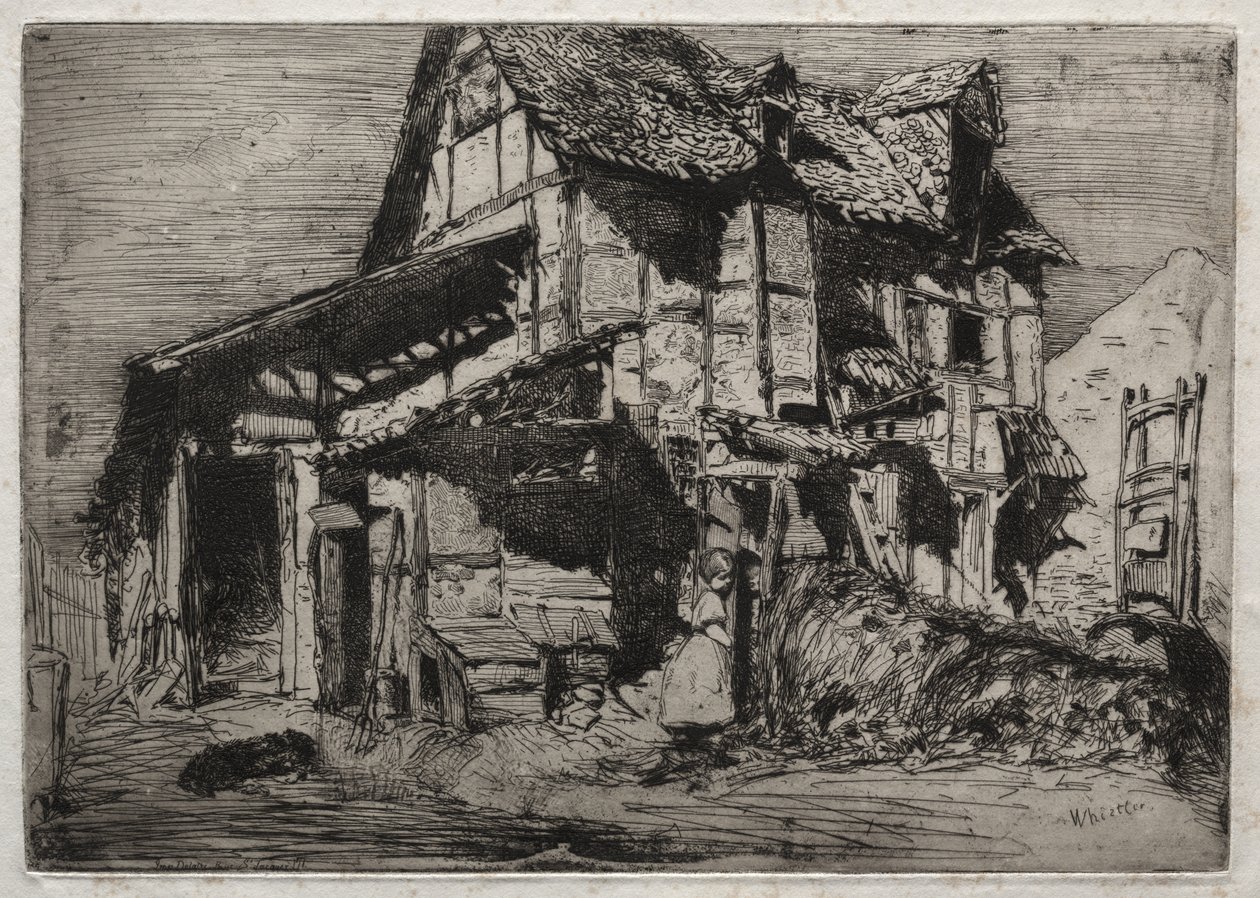 Doce grabados de la naturaleza: La vivienda precaria de James McNeill Whistler