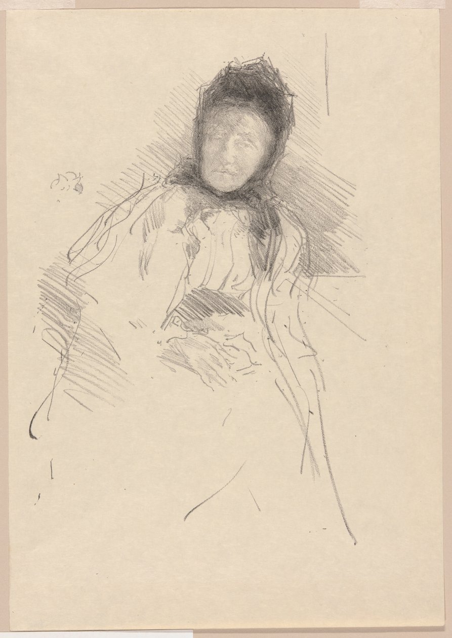 Boceto inacabado de Lady Haden de James Abbott McNeill Whistler