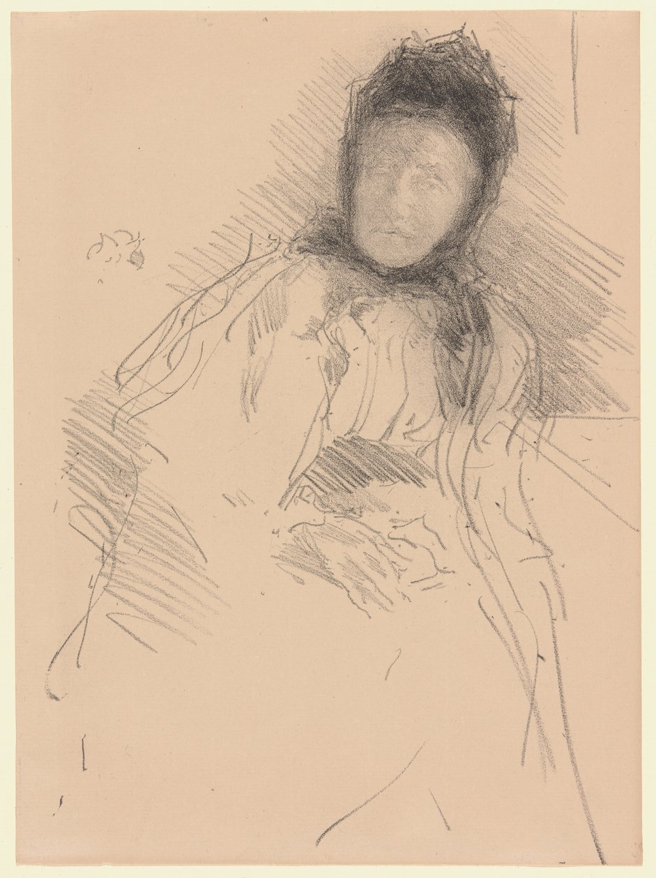 Boceto inacabado de Lady Haden de James McNeill Whistler