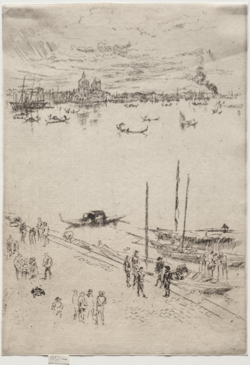 Venecia en pie de James McNeill Whistler