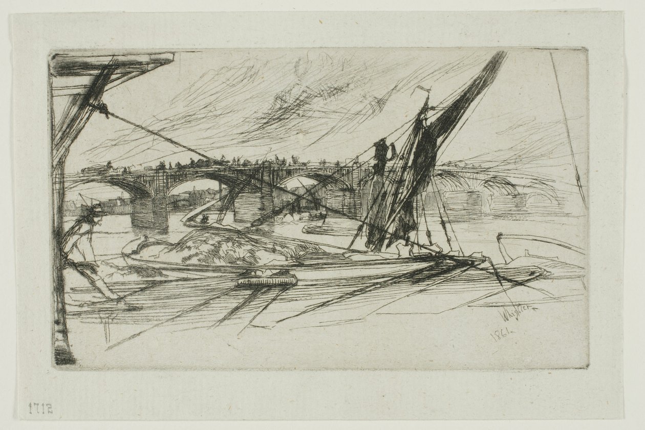 Puente de Vauxhall de James Abbott McNeill Whistler