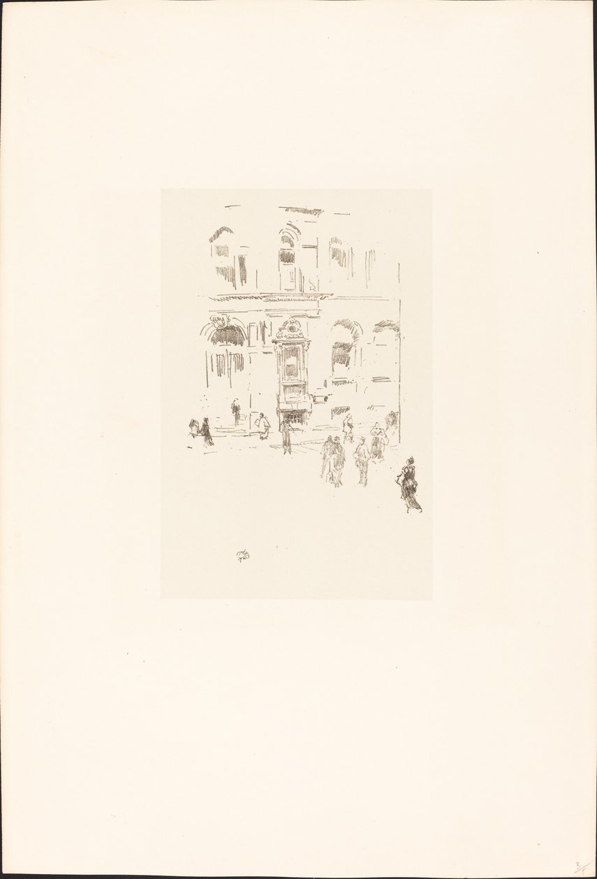 Club Victoria de James Abbott McNeill Whistler