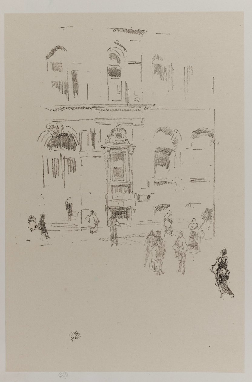 Club Victoria de James Abbott McNeill Whistler