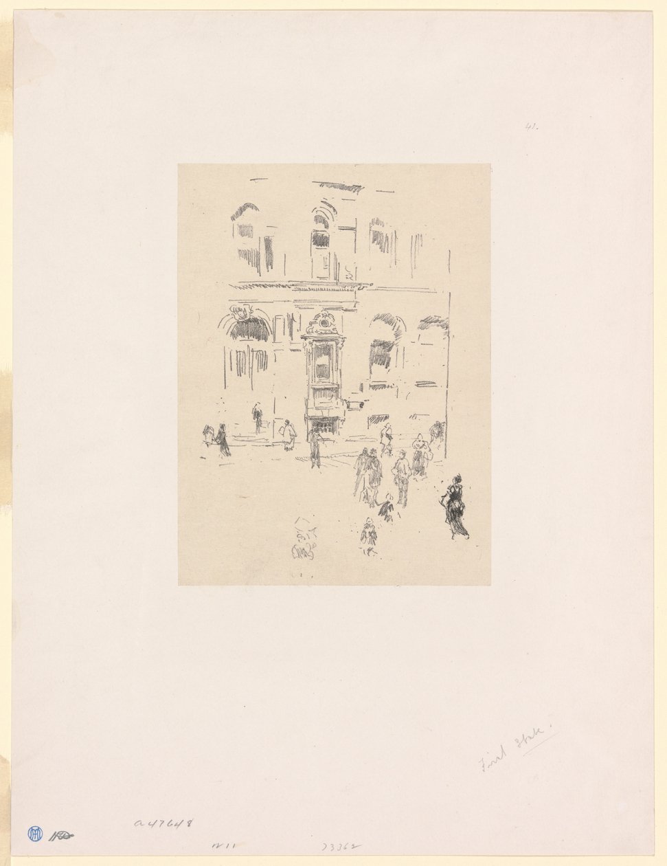 Club Victoria de James Abbott McNeill Whistler
