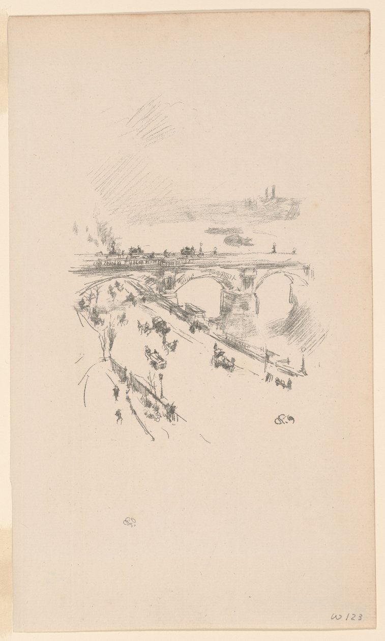 Puente de Waterloo de James Abbott McNeill Whistler