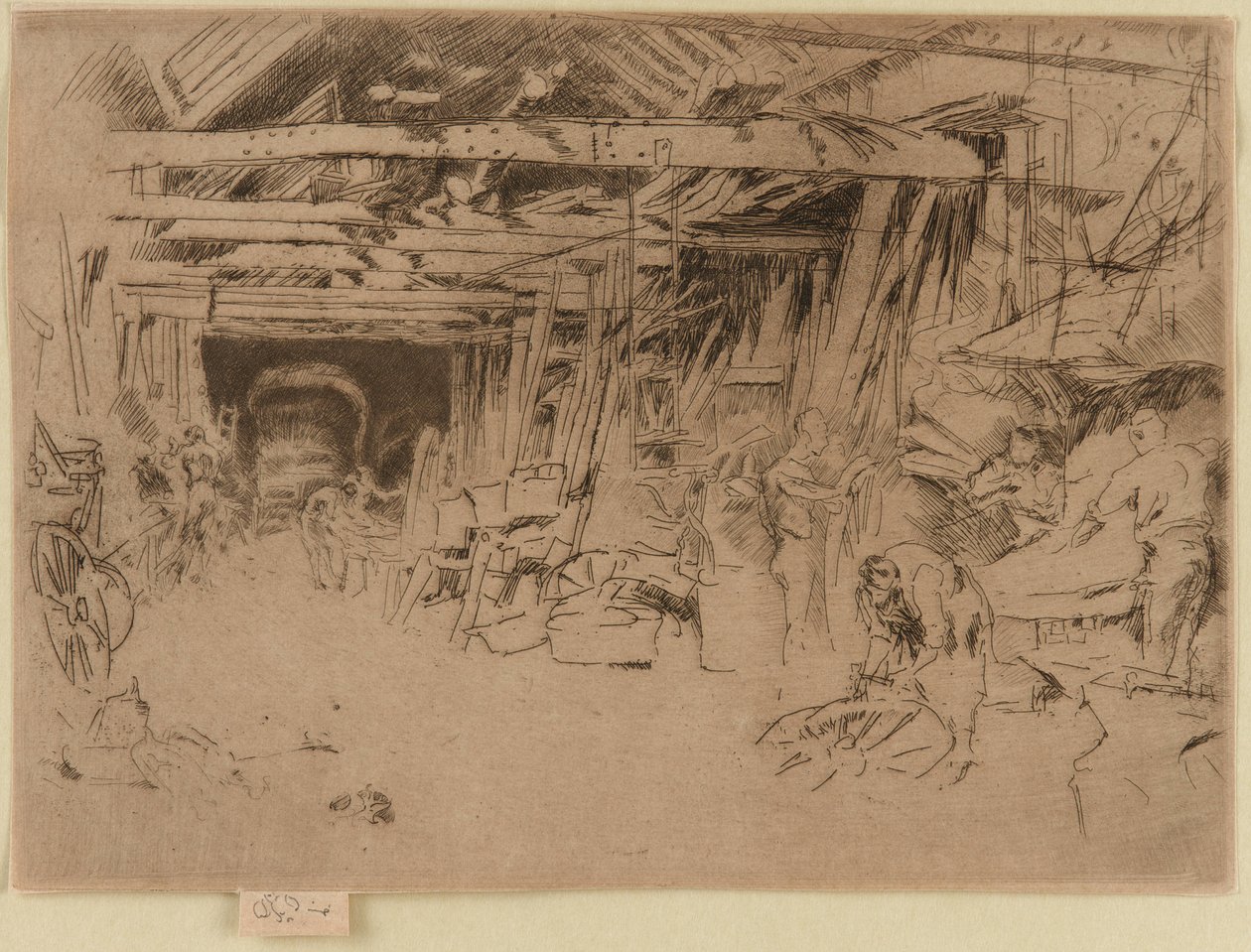 Carpintero de Ruedas de James Abbott McNeill Whistler