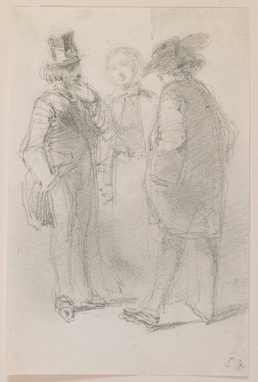 Whistler con amigos de James Abbott McNeill Whistler