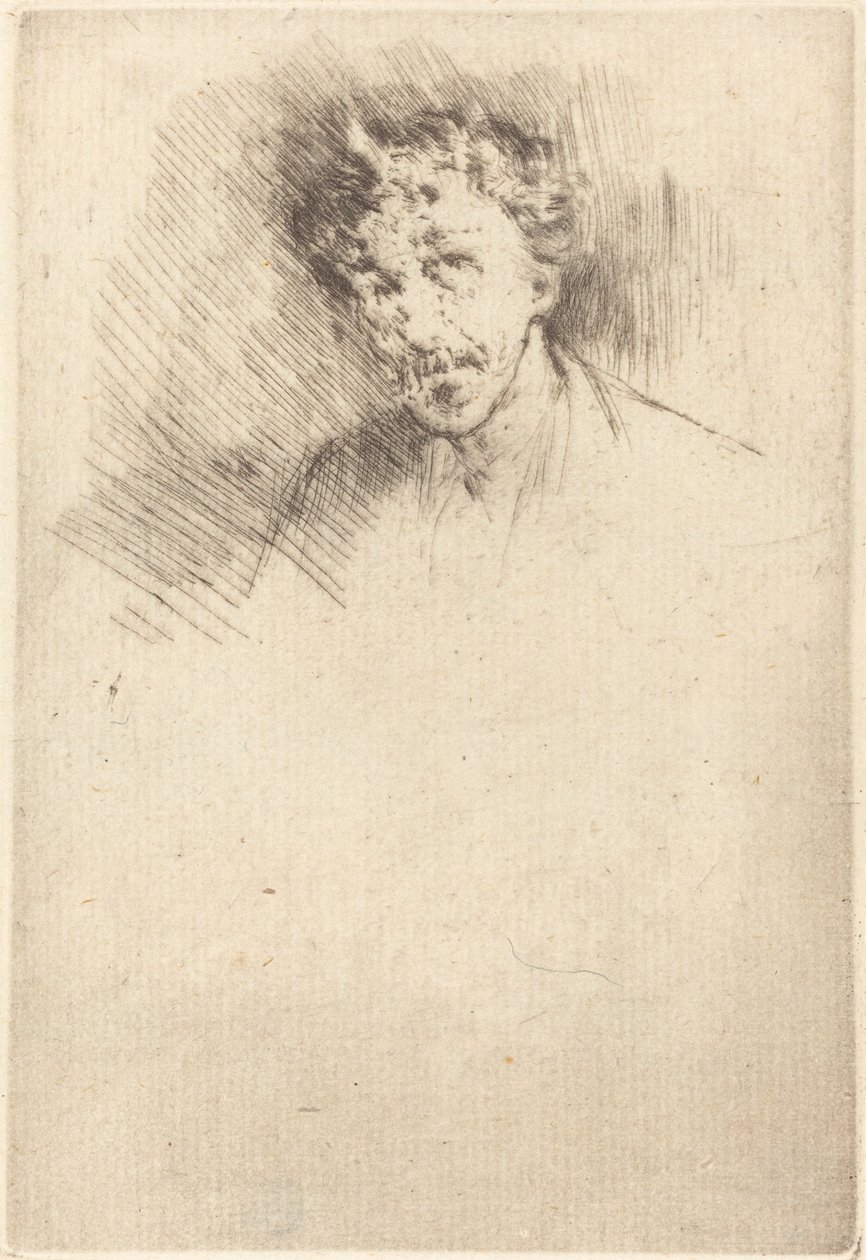 Whistler con el mechón blanco de James Abbott McNeill Whistler