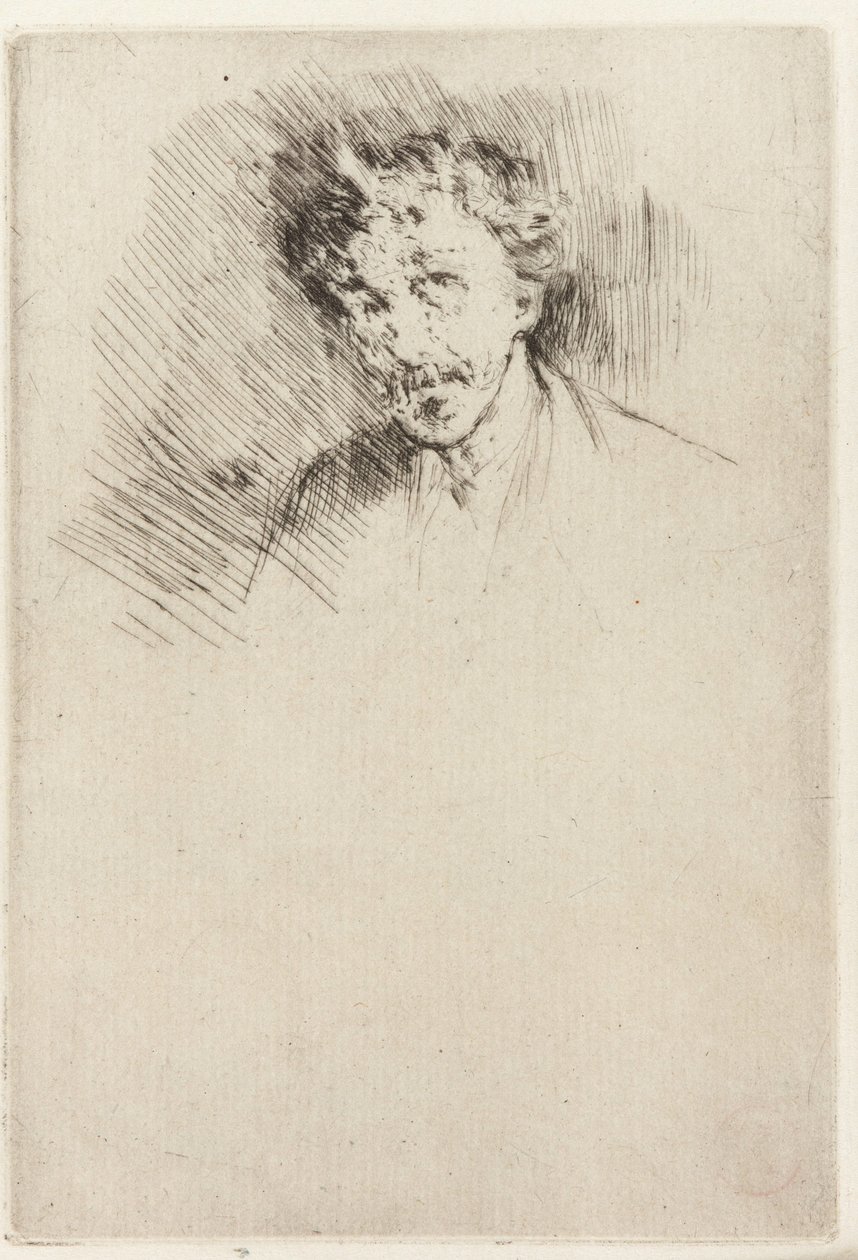 Whistler con el mechón blanco de James Abbott McNeill Whistler