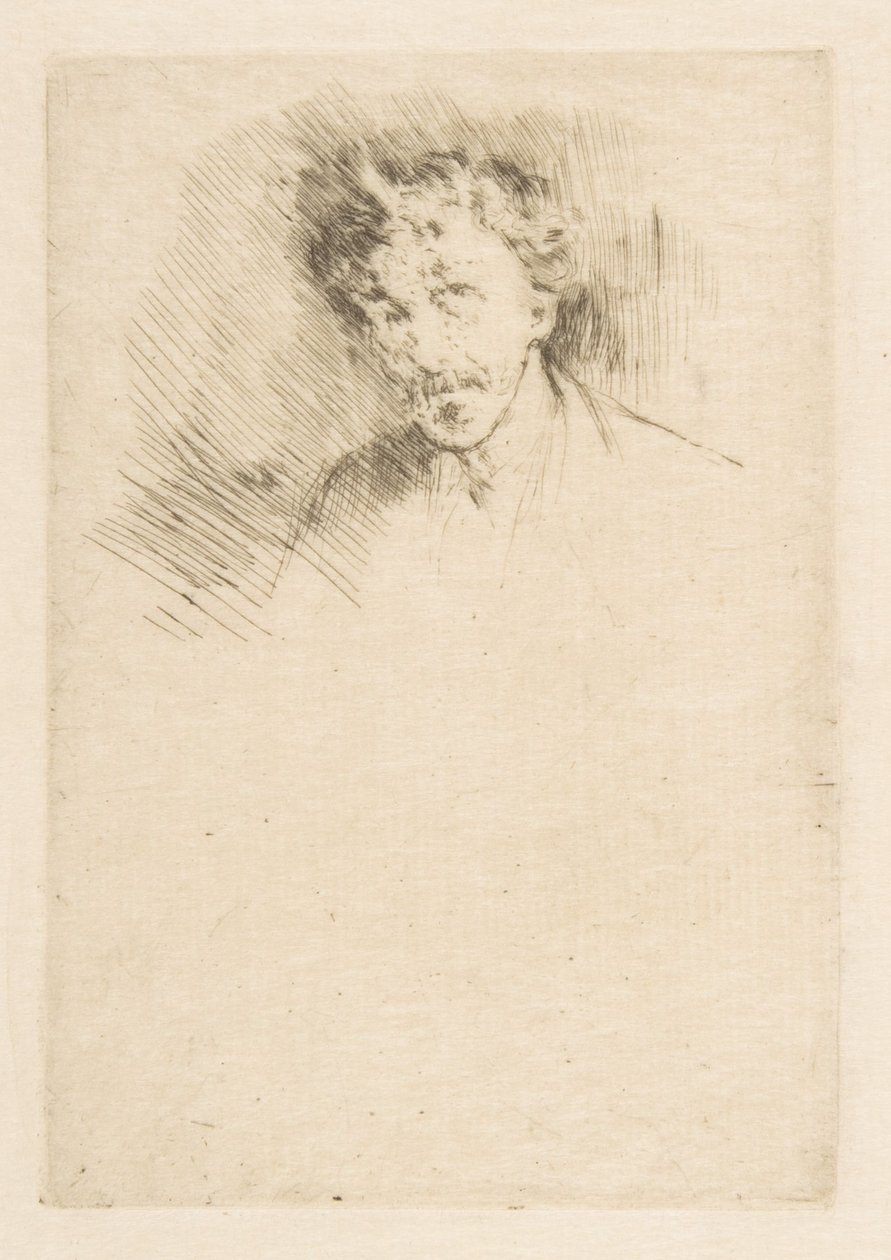 Whistler con el mechón blanco de James McNeill Whistler