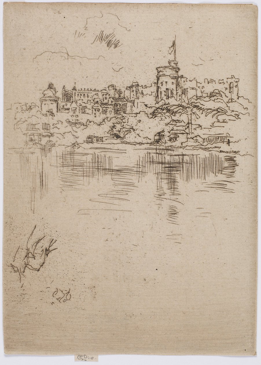 Castillo de Windsor de James Abbott McNeill Whistler