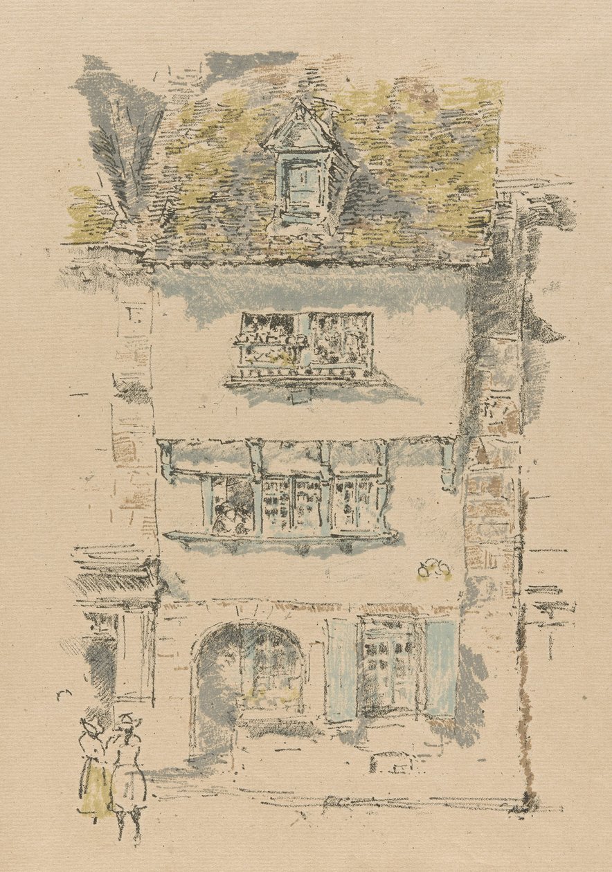 Casa Amarilla, Lannion de James Abbott McNeill Whistler